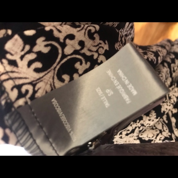 NWOT Susy Shier dress black and white size small - Picture 9 of 9